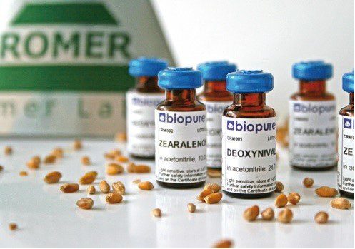 Biopure referentiestandaarden met graankorrels