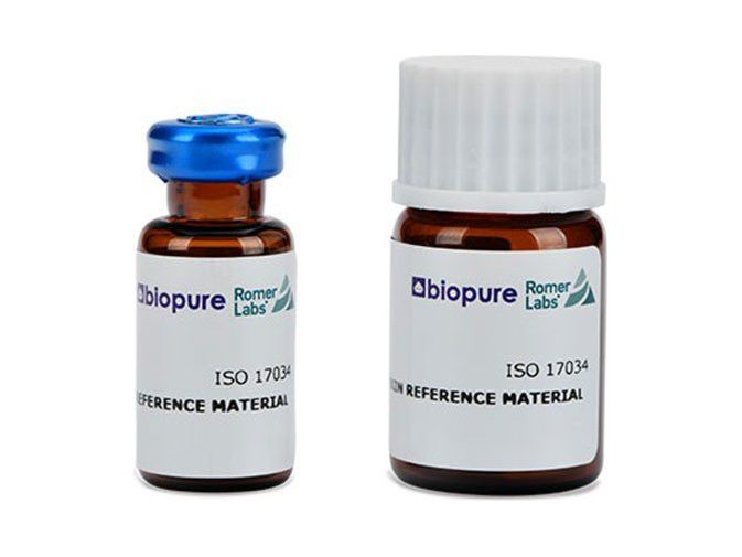 Biopure ISO 17034 reference material flesjes