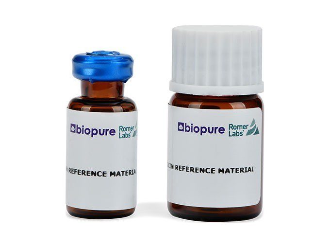 Biopure reference material flesjes